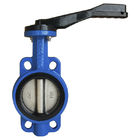 4 Inch Wafer Style Butterfly Valve With Aluminum Lever Operator