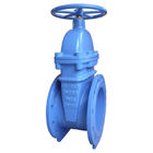 DN250 Resilient Seated Gate Valve With Hand Wheel Operator DIN3352 F4 PN10 / PN16