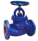 Bellows Sealed Cast Iron Globe Valve With Hand Wheel Operator DIN3356