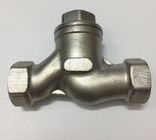 1/2inch pn 16 stainless steel non return check valve manual medium tenmperature