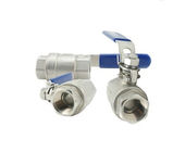 1/2"  BSP Thread Ball Valve 1000wog With Lever Operator