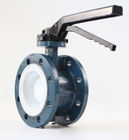 EN593 Hydraulic  Ubber Seated Cast Iron Butterfly Valves