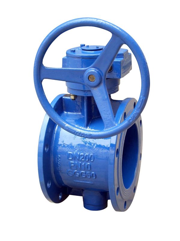 Anti Rust Flange Butterfly Valve Eccentric Flanged Butterfly Valve No Leakage