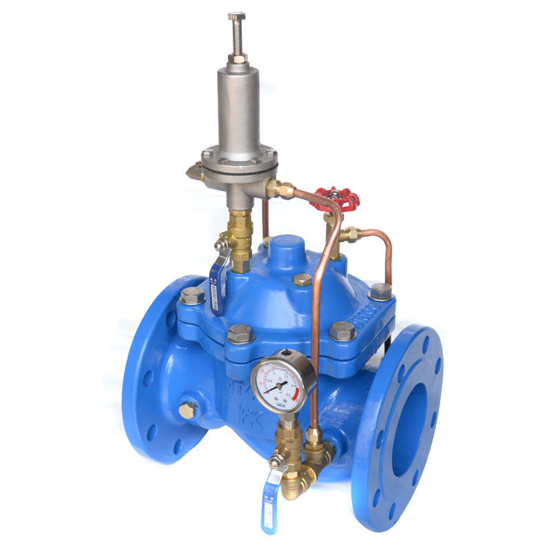 Industrial  Pressure Sustaining And Relief Valve 500X Stable Performance