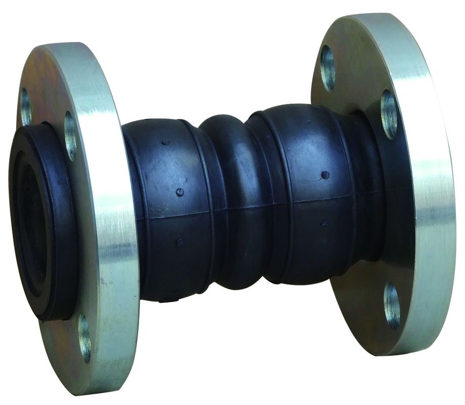 Carbon Steel Union Pipe Expansion Joint Double Sphere  ANSI 125 / 150