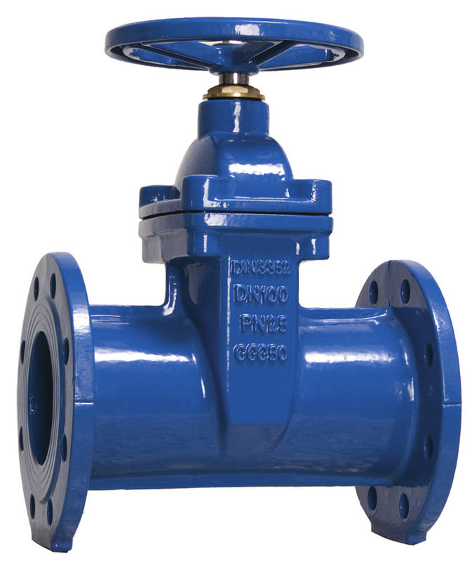 Hydraulic DIN3352 PN25 Resilient Seated Gate Valve