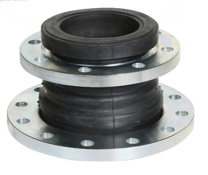 Zinc Plated Single Sphere EPDM NBR Rubber Expansion Joint