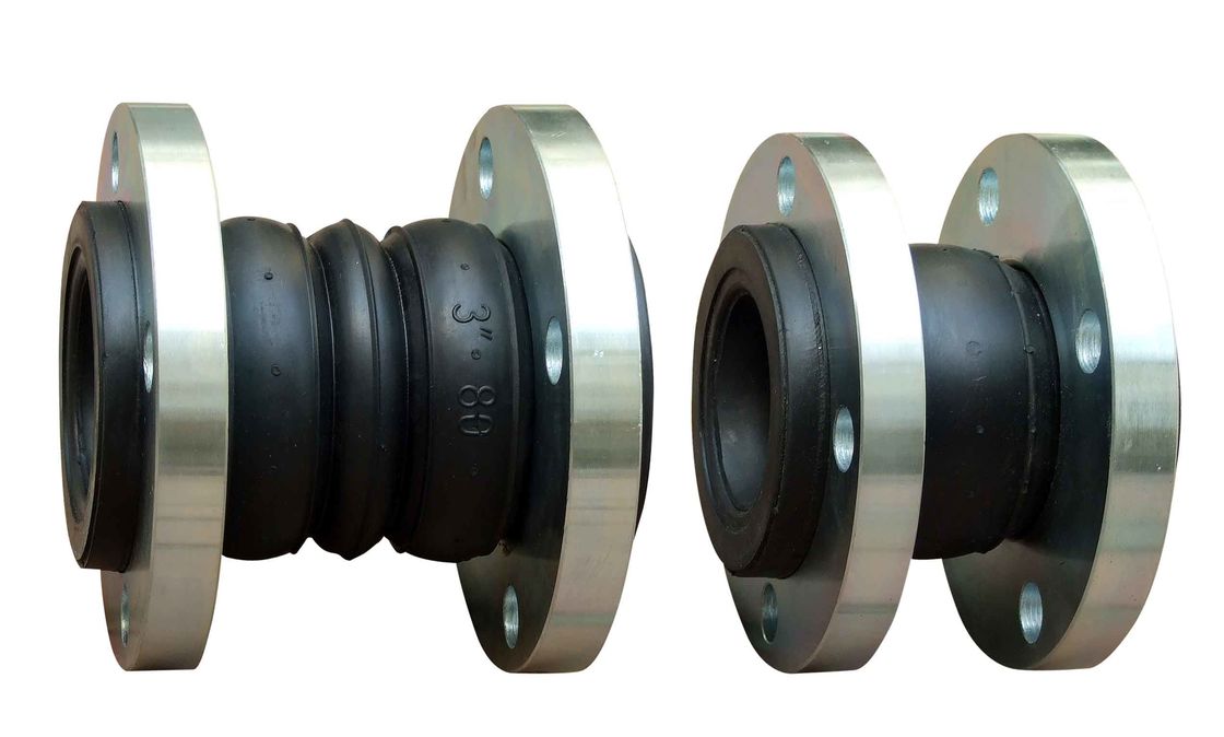 DN32 High Pressure Q235 Flanged Epdm Rubber Pipe Expansion Joint