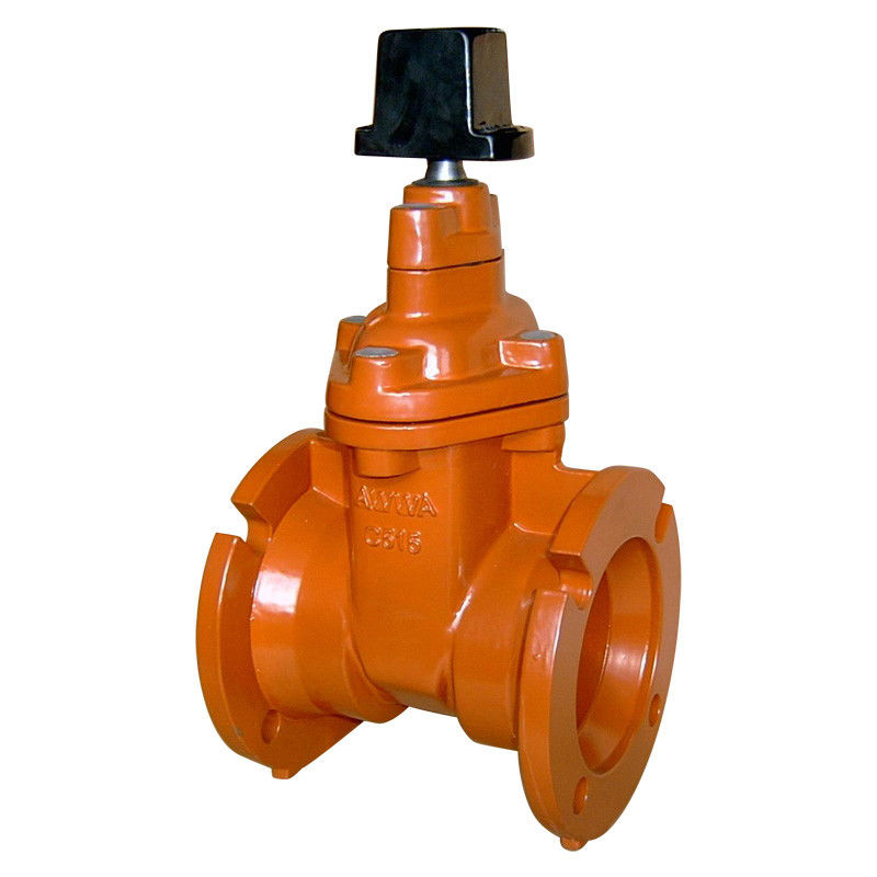 AWWA C509 MJ FL Resilient Seated Mechanical Joint Gate Valve